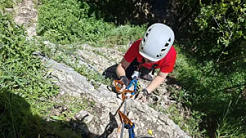 Via-ferrata si asigurarea suplimentară